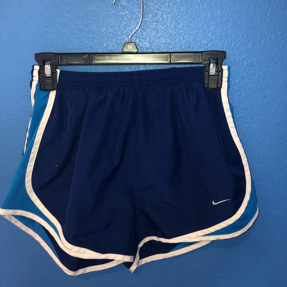 Blue Nike shorts(size: small)